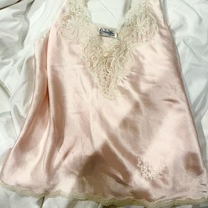 Dreamy Christian Dior Vintage Satin Camisole